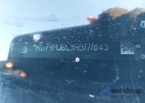 2024 Chevrolet Trailblazer Awd Rs from USA, damaged, VIN KL79MUSL5RB171643